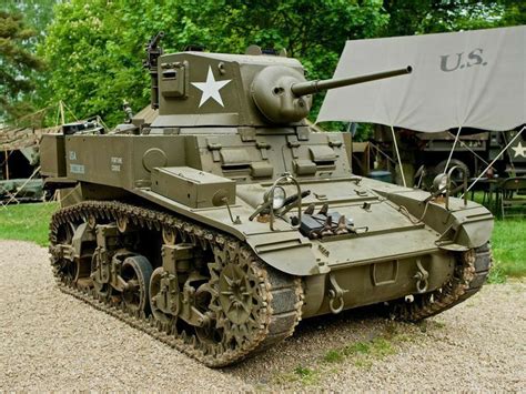 Army Tank On Display At The Museum