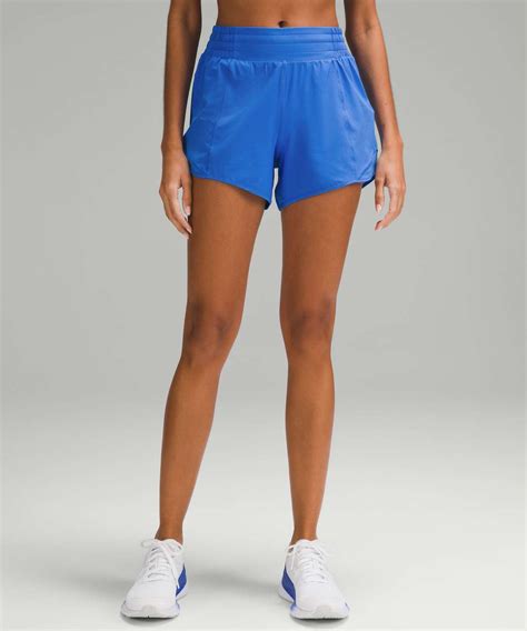 Lululemon Hotty Hot High Rise Lined Short Pipe Dream Blue Lulu Fanatics
