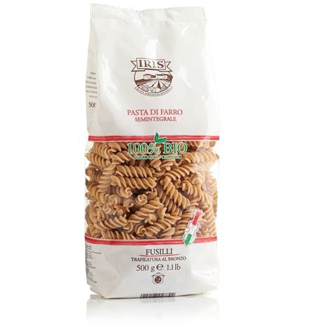 Paste Fusilli Din Grau Semi Integral 500g Iris Bebe Tei