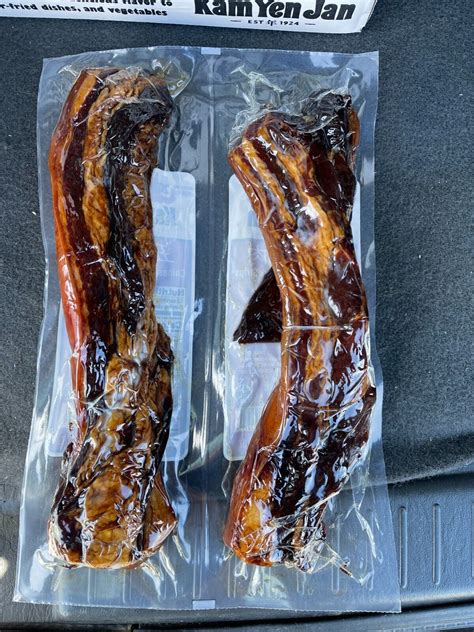 2 Pack Kam Yen Jan Chinese Style Cured Pork Strips Made In USA EBay