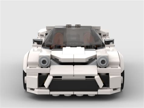 Lego Moc Lexus Lfa By Vv334 Rebrickable Build With Lego