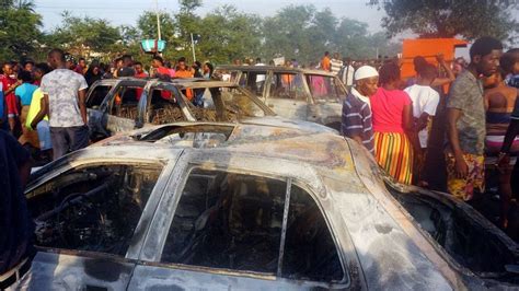 Sierra Leone Explosion Scores Dead After Freetown Oil Tanker Collision Bbc News