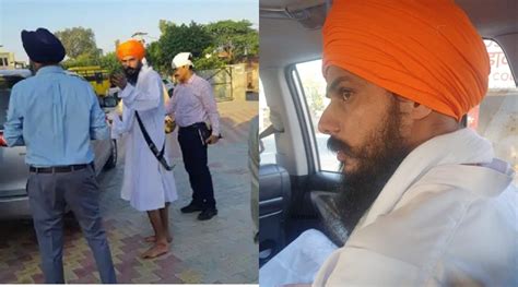 Amritpal Singh Waris Punjab De Chief Surrenders Before Punjab Police Arrested In Moga