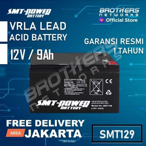 Jual Battery Ups Ica Apc Liebert Aki Kering Baterai Vrla Smt V