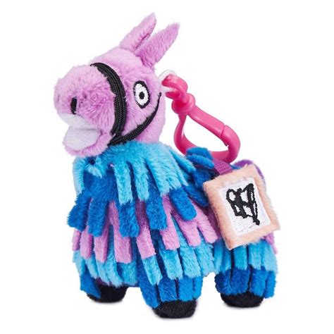 Fortnite Pinata Llama Plush Keychain | Radar Toys
