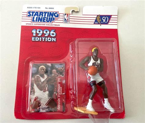 Kenner Starting LineUp Toy Action Figure Di Dennis Rodman Del 1996