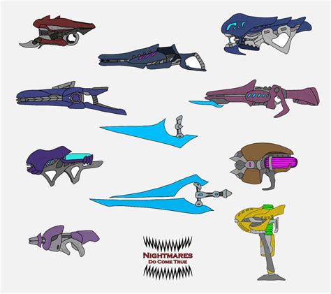 Fan Made Halo Weapons By Nightmaresdocometrue On Deviantart