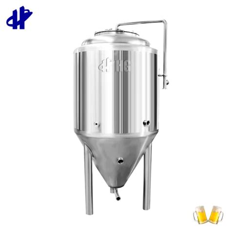 L L Stainless Steel Cylinder Conical Dimple Jacket Fermenter