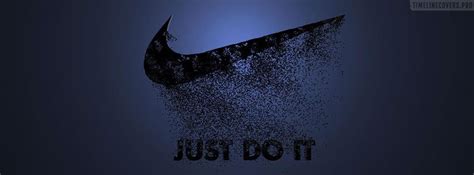 Nike Just Do It Bold Dark Turquoise Inspiration Facebook Cover Photo