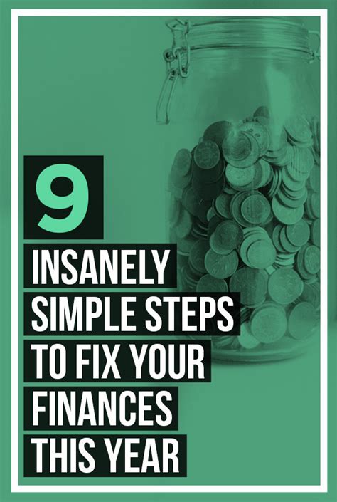 insanely simple steps  fix  finances  year  fab finance