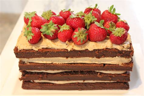 Naked cake chocolat spéculoos