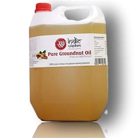 Indic Wisdom 5 Litre Cold Pressed Groundnut Oil At ₹ 2100litre In