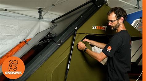 23zero Saber Hard Shell Rooftop Tent Snowys Outdoors