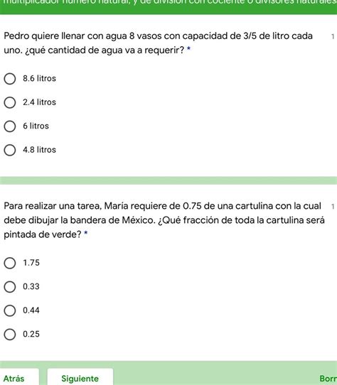 Solved Ay Denme Plis No Se Las Dos Respuestas Tuichicauui Uciu Iatuial