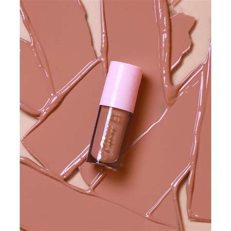 Gloss Labial Efeito Laqueado Cor Nude Bem Pigmentado Longa Dura O
