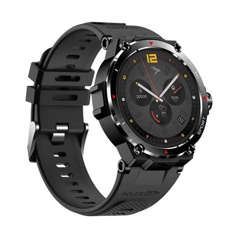 Kuzo II FS 2 Sports Smart Watch With GPS Black Veho Lifestyle Store UK