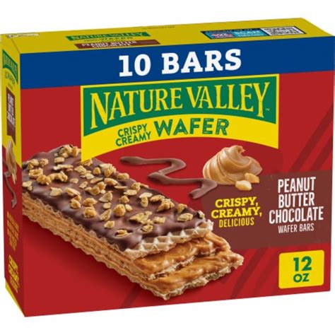 Nature Valley Peanut Butter Chocolate Wafer Bars 10 Ct 1 3 Oz Kroger