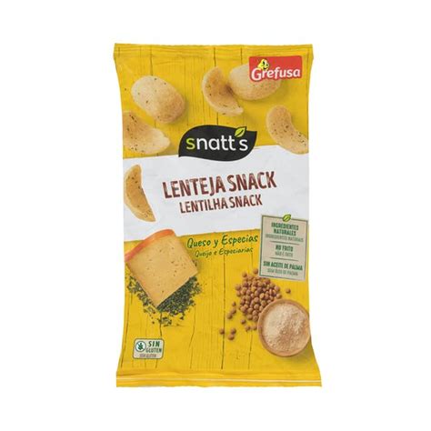 Snacks De Lenteja Sabor Queso Y Especias Snatts 2025