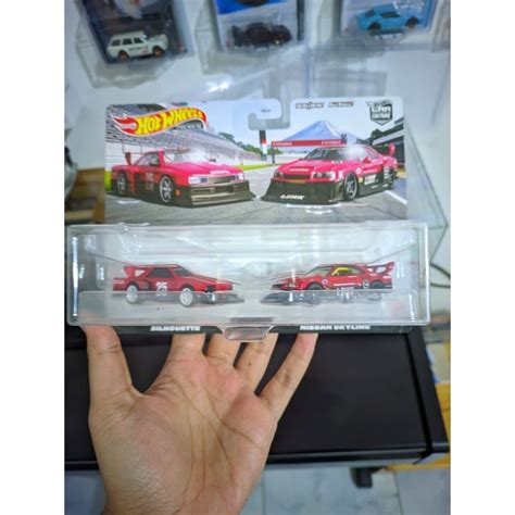 Jual Hot Wheels LB ER 34 Super Silhouette Nissan Skyline Dan Nissan Skyline Silhouette TwinPack