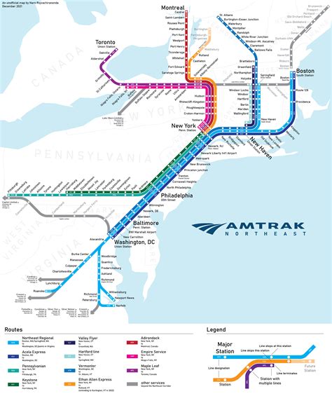 New York Penn Station Map