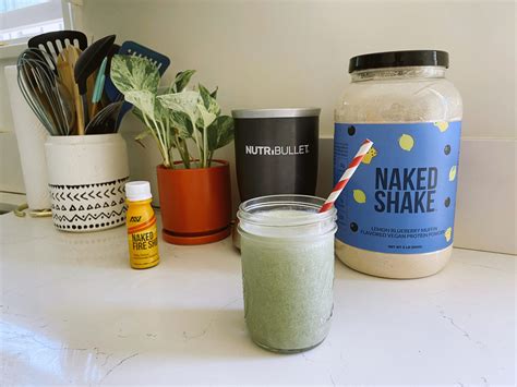 A Perfect Pre Workout Smoothie Recipe Using Naked Nutrition S Vegan Protein Powderbroke And Chic