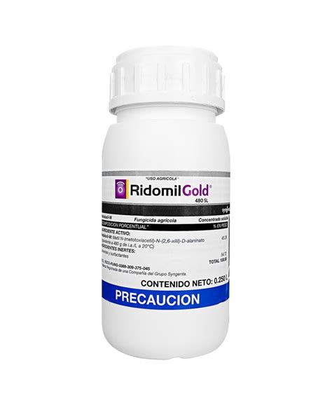 Ridomil Gold Sl Metalaxil M Ml Syngenta Agro Caminante