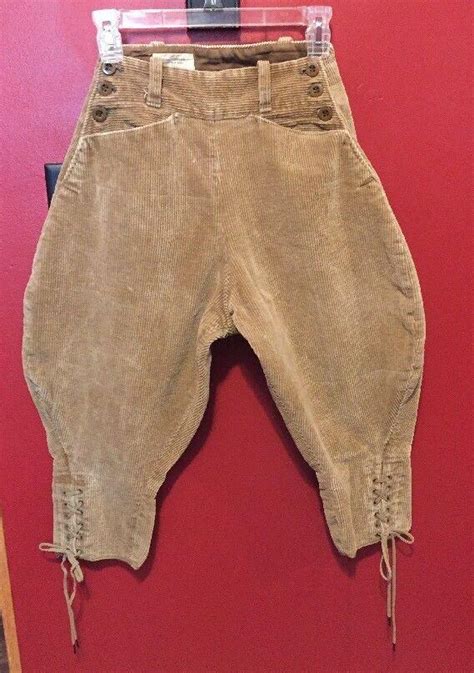 Land Army Breeches 1945 Wwii Ww2 Arthur Crabtree Tan Corduroy Womens