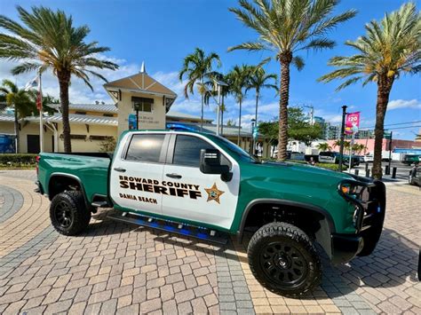 Dania Beach Bolsters Police Fleet With Two High Water Trucks