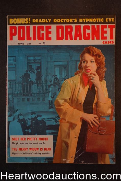 Police Dragnet June 1957 Deadly Doctor
