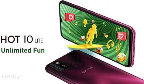 Infinix Hot 10 Lite 2 32GB Niebieski Cena Opinie Na Ceneo Pl