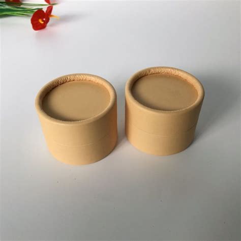 Biodegradable Custom Print Cardboard Cylinder Deodorant Lip Balm