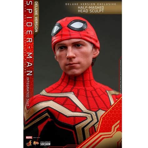 Hot Toys Scale Spider Man Integrated Suit Deluxe Nwh Collectible Figure For Years Maya
