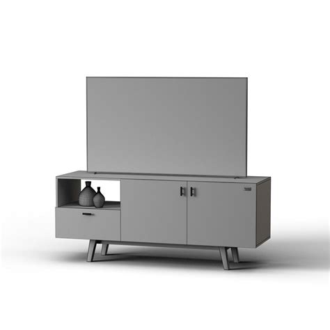 Modern Tv Stand With Led Tv 3d Model Cgtrader