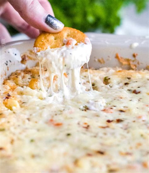 Cheesy Baked Shrimp Dip The Chunky Chef