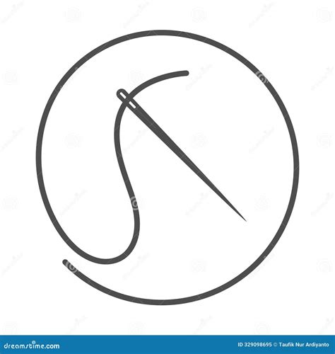 Sewing Logo Icon Design Stock Illustration Illustration Of Handmade