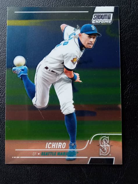 Topps Stadium Club Chrome Baseball Ichiro Mlb Wbc Topps