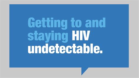 Getting To And Staying Hiv Undetectable Youtube