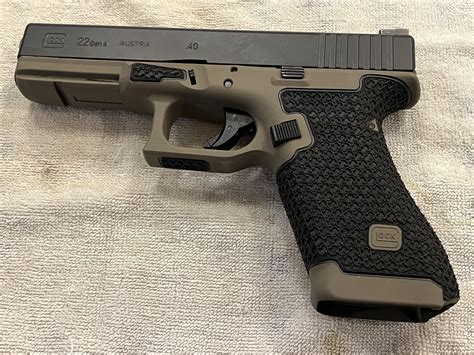 Glock Custom Stippling OD Green | Cerakote