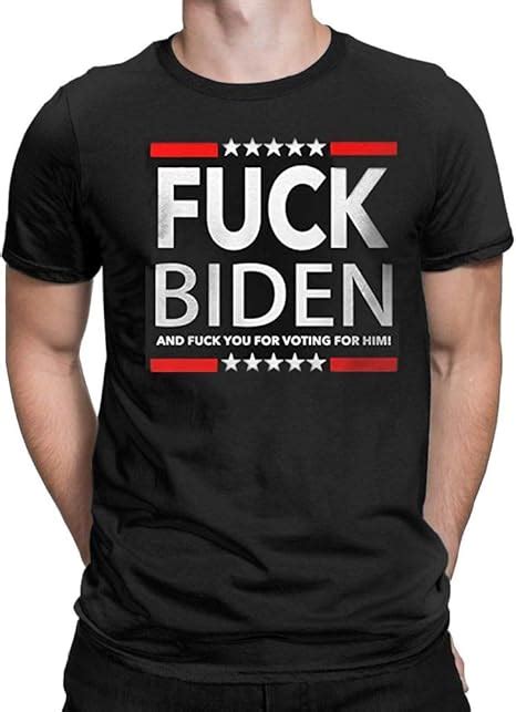 Amazon ZMKDLL Funny Shirt Fuck Biden And Fuck You For Voting For