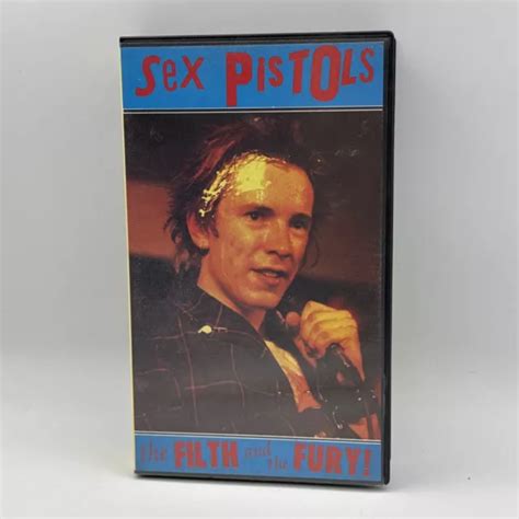 Sex Pistols The Filth And The Fury Vhs Tape Thunderbird Vision Punk Rock Htf Picclick Uk