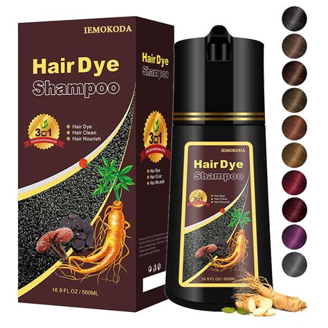 light brown hair dye hair dye shampoo  men  women hair color