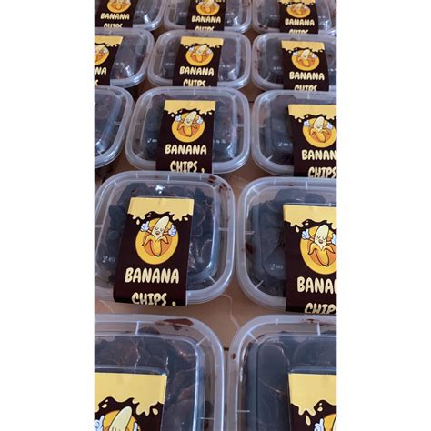 Jual Pisang Coklat Banana Chips Lumer 250gr Shopee Indonesia