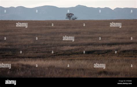 Badlands Canada Saskatchewan Big Muddy Panoramic Image Stock Photo Alamy