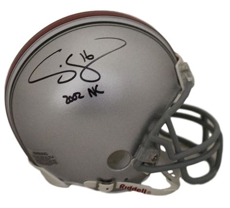 Craig Krenzel Autographed Ohio State Buckeyes Mini Helmet 02 NC 20971 ...