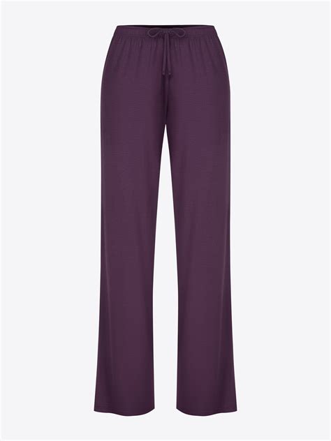 Lily Long Pantalon De Pyjama Plum Perfect Change Lingerie