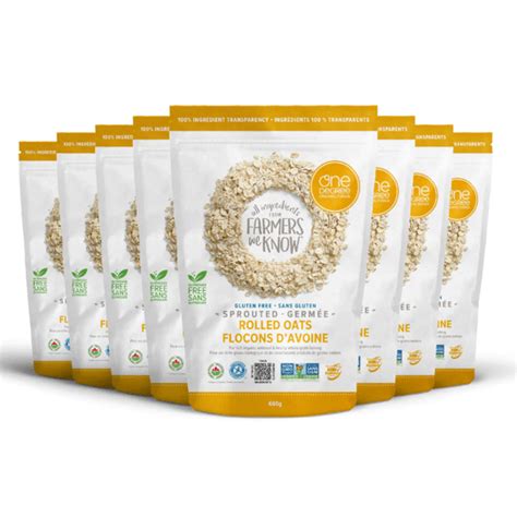 One Degree Organics Gluten Free Sprouted Rolled Oats G Luminate Co