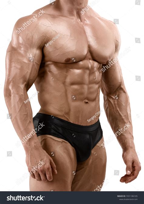 Muscular Naked Male Torso Perfect Athletic Stock Photo Shutterstock