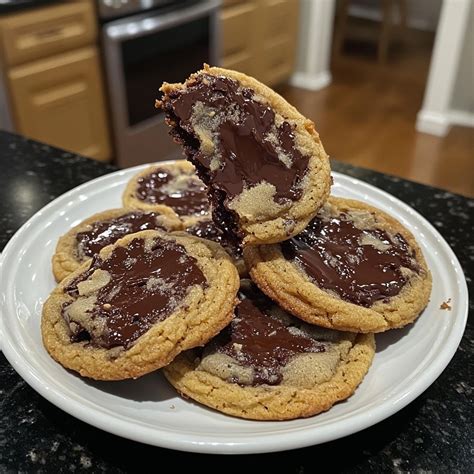 crispy  chewy chocolate chip cookies plate rise