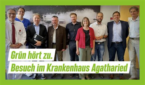 Grün hört zu Besuch im Kreiskrankenhaus Agatharied gruene miesbach de