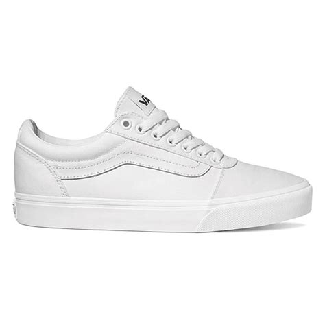 Zapato Casual Vans Sneaker Ward Color Blanco Para Hombre